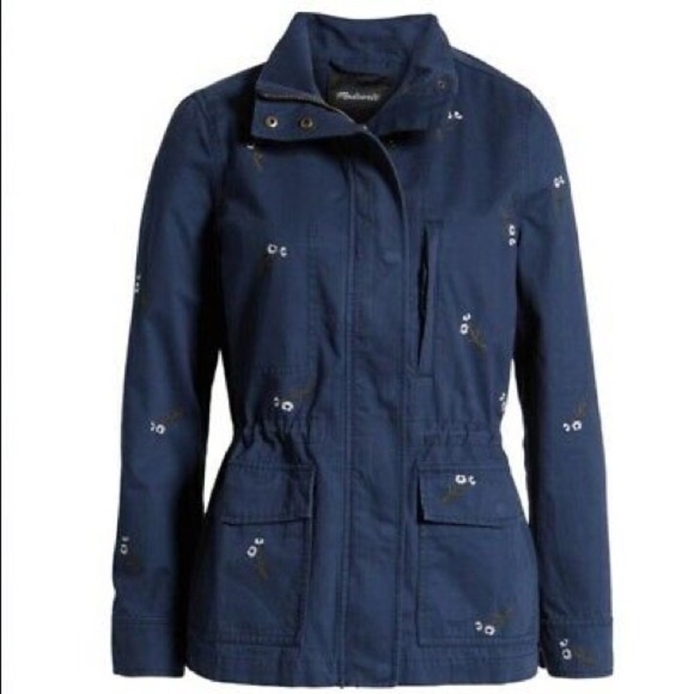 Madewell Embroidered Utility Jacket